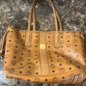 Authentic Medium MCM tote